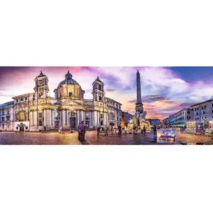 Trefl Puzzle 500 pièces Piazza Navona, Rome - Architecture et monument