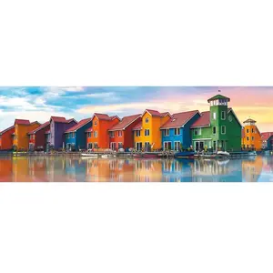 Trefl 916 29034 EA 1000pcs Panorama-Gromigen Netherlands, Multicolor