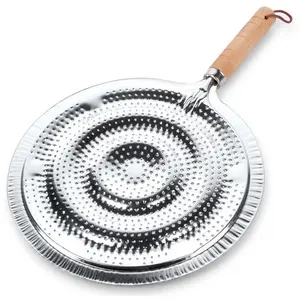 Support de brûleur de cuisinière - Vilde - Métal - 325x21 cm - Poignée... pas cher