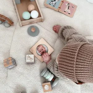 Mamabrum Jeux éveil sensoriel montessori bois pas cher
