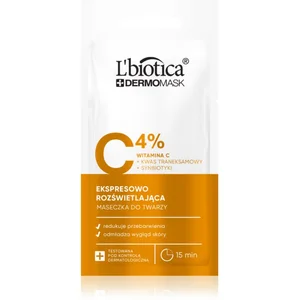 Comparateur de prix : L’biotica DermoMask C 4% masque illuminateur visage 8 ml