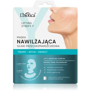 L’biotica Lifting Y Zone masque visage hydratant anti-rides 1 pcsVendu parnotino