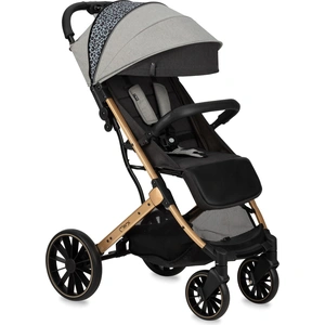 Poussette bébé Citadine Ultra Compacte MOMI Estelle Dakar - De 0 à 36 mois - Jusqu'à 22kg - Gris