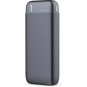 Comparateur de prix : FOREVER Batterie Externe Power Bank 10000 mAh avec double USB sorties pour tous les téléphones mobiles