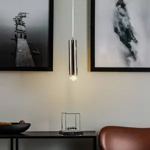 Alfa Suspension Jazz à une lampe, chromée pas cher