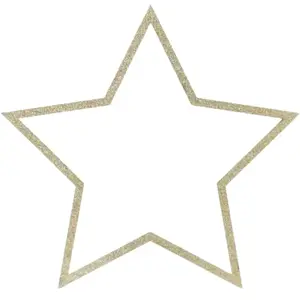 OEM Pendentifs Décoratifs Étoiles, Bois Naturel, 3 Pcs. pas cher