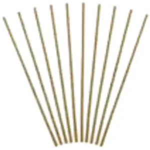 PartyDeco Pailles en papier, kraft, 19,5 cm (1 paquet / 10 pièces) pas cher