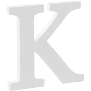 Lettre K en Bois Blanc  pas cher