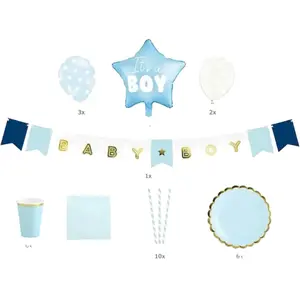 Kit décoration "It's a Boy" pas cher