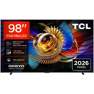 TCL Q7 98Q7D Pro, 2,49 mètres (98 pouces), 3840 x 2160 pixels, 4K Ultr... pas cher