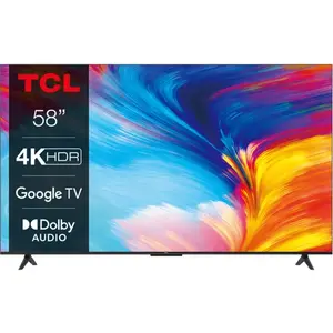 TCL 58P631 - TV LED UHD 4K - 58" (147 cm) - HDR (HDR10, HDR HLG) - Google TV - 3 X HDMI 2.1 pas cher