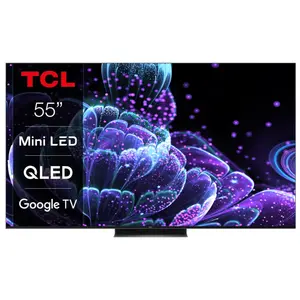 TCL TV QLED 4K 139 cm TV 4K Mini LED QLED 55C831 144Hz Google TV pas cher