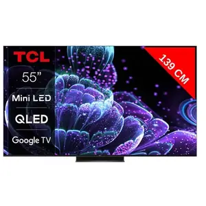 Tcl TV 55C835 55 QLED 4K UHD Smart TV Aluminium brossé 2022 pas cher