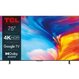 TCL P63 Series P635 190,5 cm (75") 4K Ultra HD Smart TV WiFi Noir pas cher