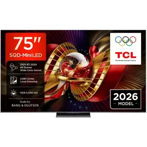 TCL C8L 75C8L, 190,5 cm (75 pouces), 3840 x 2160 px, QLED, Smart TV, W... pas cher
