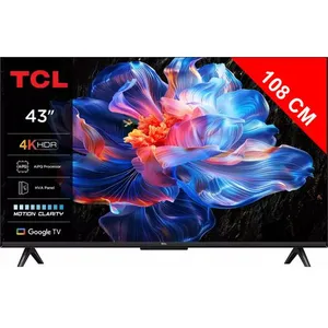 TCL 4K HDR 43P69K 109 cm GOOGLE 2025 pas cher