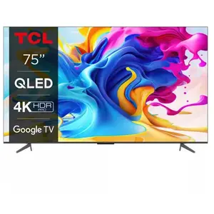 TV QLED - TCL - 75C649 - 189 cm - UHD 4K - Dolby Vision & Atmos - Google TV pas cher