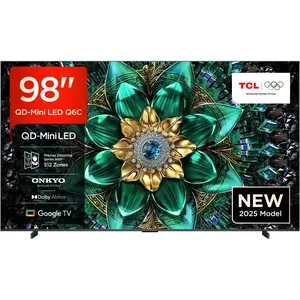 TCL 98Q6C QD-Mini LED TV, 4K HDR Premium 1000nits, Smart TV alimenté p... pas cher