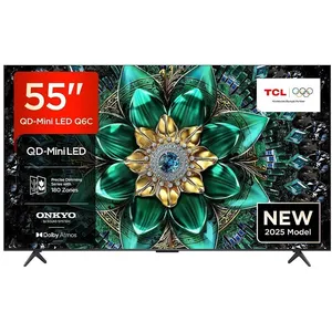 TCL TCL 55Q6C 55" (140 cm), QD-Mini-LED, 4K, Onkyo 2.1 Sound System, 2... pas cher