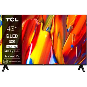 TV TCL QLED 43V5C 43" Full HD Smart TV Android WiFi Bluetooth pas cher