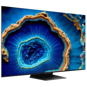 TV QLED Mini LED TCL 65C805 165 cm 4K UHD Google TV Aluminium brossé pas cher