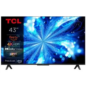 Comparateur de prix : TCL Television TV 43PF650 TV LED 43 108 cm 4K UHD 3840 2160 HDR10 Smart TV 3 HDMI 2.