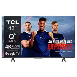 TCL QLED 43C655 Téléviseur 43"/ Ultra HD 4K/ Smart TV/ WiFi pas cher