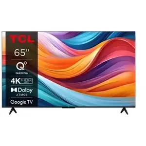 TV TCL QLED Pro 65T7B 65" 4K Ultra HD Smart TV WiFi HDR Google TV pas cher