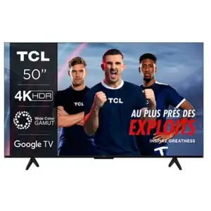 TCL P75 Series 50P755 TV 127 cm (50") 4K Ultra HD Smart TV WiFi Titane pas cher