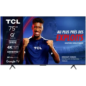 Téléviseur 189 cm UHD 4K QLED TCL 75C72B pas cher