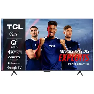 TV LED Tcl 65C69B QLED Dolby Vision & Atmos 60hz 4K 165cm 2024 pas cher