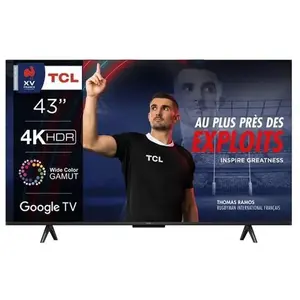 TCL Smart TV 43" 4K Ultra HD Google TV P79B avec Dolby Atmos et HDR pas cher