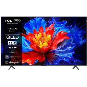 Téléviseur TCL 75QLED810K 4K Ultra HD QLED SMART TV, GOOGLE TV, 75.0 "... pas cher