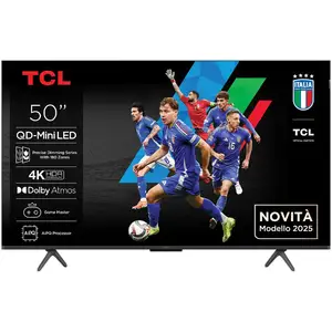 TCL C69KS 50C69KS TV 127 cm (50 ) 4K Ultra HD Smart TV Wifi Métallique... pas cher