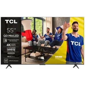 Comparateur de prix : TCL 55C69K Téléviseur 139,7 cm (55") 4K Ultra HD Smart TV WLAN Métallique