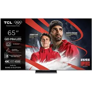 Comparateur de prix : TCL TV QD-Mini LED Tcl 65C89K 164 cm 4K UHD 2025 Aluminium brossé