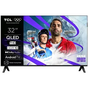 Comparateur de prix : TV QLED Tcl 32S59K 80 cm Full HD Aluminium brossé