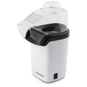Esperanza Esperanza Ekp005w Machine à Popcorn Noir, Blanc 0,27 L 1200 W pas cher