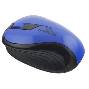Comparateur de prix : Esperanza Souris sans Fil Titanum Rainbow 3D TM114 (Noir/Bleu)