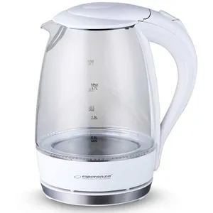 Comparateur de prix : Bouilloire Électrique - ESPERANZA - SALTO ANGEL - 1,7 L - 2200 W - Verre Blanc