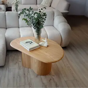 Miuform - Table basse Flo Chêne - 107x72x44 cm OS pas cher