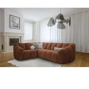 MIUFORM Shell canapé module d'angle 6pl, terracotta Shell pas cher