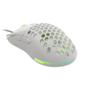 Comparateur de prix : Genesis Souris Gaming Krypton 750 RGB 8000 DPI Ultra légère Blanche
