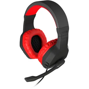 Comparateur de prix : Genesis Argon 200 - Micro-casque - circum-aural - filaire - jack 3,5mm - rouge