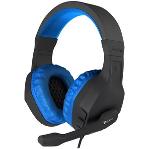 Comparateur de prix : Natec Genesis Argon 200 Casque pleine taille filaire jack 3,5mm noir, bleu