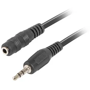 Comparateur de prix : Lanberg CA-MJFJ-10CC-0050-BK - 3,5mm - Mâle - 3,5mm - Mâle - 5 m - Noir