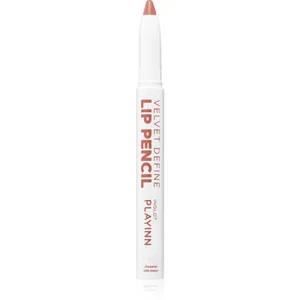 Inglot PlayInn Velvet Define Lip Pencil crayon à lèvres intense teinte ROSE CHOCOLATE 63 1,6 g pas cher