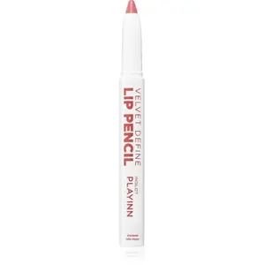 Inglot PlayInn Velvet Define Lip Pencil crayon à lèvres intense teinte MELLOWED MAGENTA 65 1,6 g pas cher