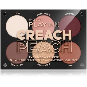 INGLOT Playinn Creach Peach Palette de fards à paupières 10 g pas cher