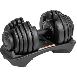 Comparateur de prix : Rebel Active RBA-2303 Haltère réglable en fonte 24 kg